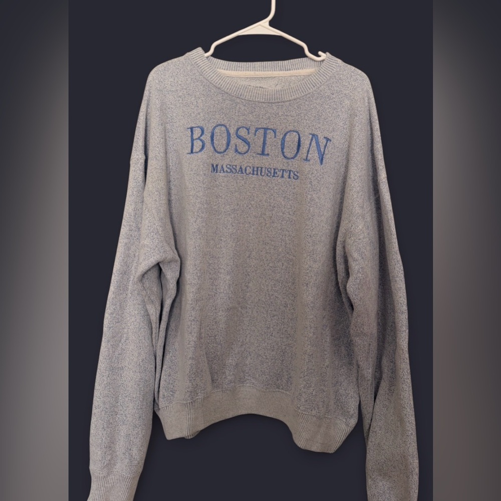 Blue Boston Sweatshirt